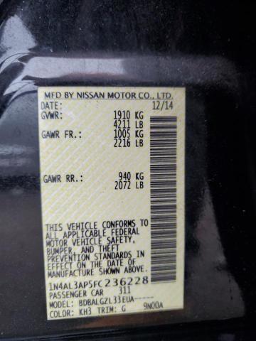 Photo 12 VIN: 1N4AL3AP5FC236228 - NISSAN ALTIMA 