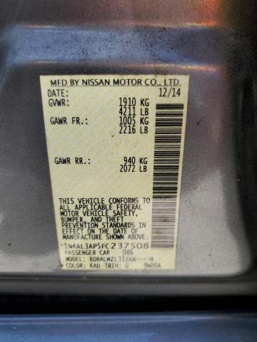 Photo 12 VIN: 1N4AL3AP5FC237508 - NISSAN ALTIMA 2.5 