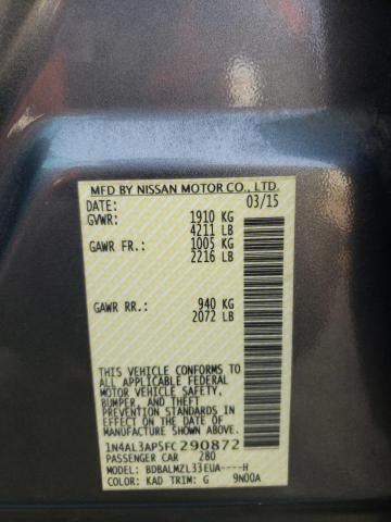 Photo 12 VIN: 1N4AL3AP5FC290872 - NISSAN ALTIMA 