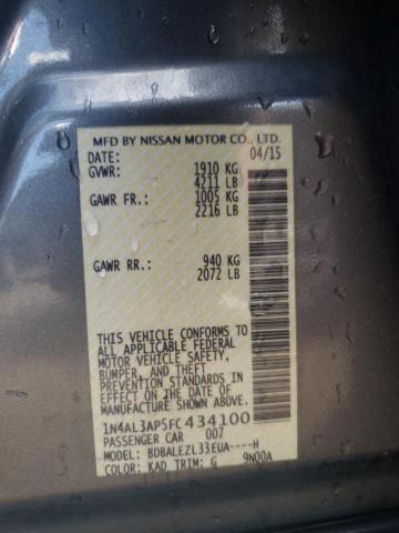 Photo 11 VIN: 1N4AL3AP5FC434100 - NISSAN ALTIMA 