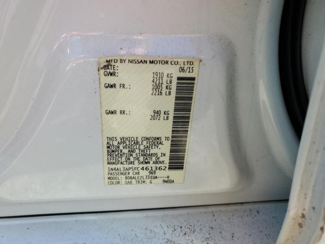 Photo 12 VIN: 1N4AL3AP5FC461362 - NISSAN ALTIMA 2.5 