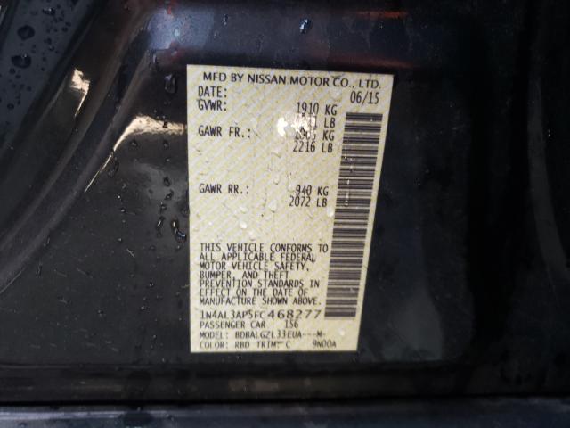 Photo 9 VIN: 1N4AL3AP5FC468277 - NISSAN ALTIMA 2.5 