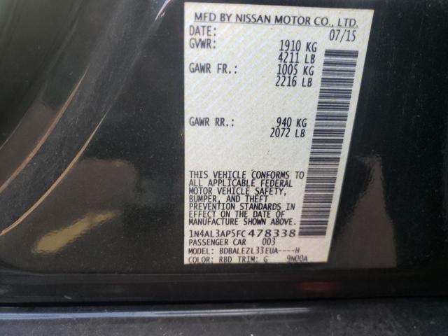 Photo 11 VIN: 1N4AL3AP5FC478338 - NISSAN ALTIMA 2.5 