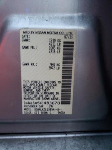 Photo 12 VIN: 1N4AL3AP5FC483670 - NISSAN ALTIMA 