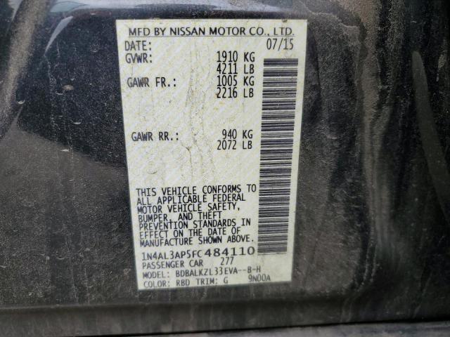 Photo 11 VIN: 1N4AL3AP5FC484110 - NISSAN ALTIMA 2.5 