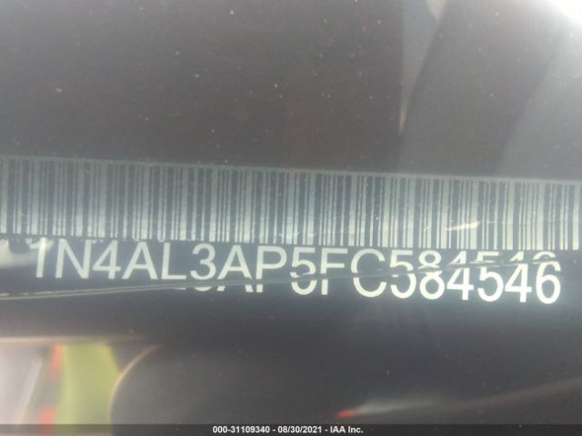 Photo 8 VIN: 1N4AL3AP5FC584546 - NISSAN ALTIMA 