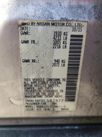 Photo 11 VIN: 1N4AL3AP5FC587477 - NISSAN ALTIMA 