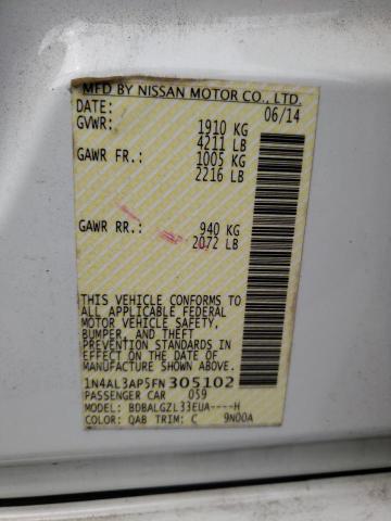 Photo 12 VIN: 1N4AL3AP5FN305102 - NISSAN ALTIMA 