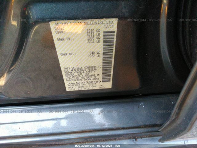 Photo 8 VIN: 1N4AL3AP5FN380480 - NISSAN ALTIMA 