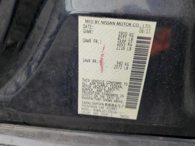 Photo 11 VIN: 1N4AL3AP5FN888657 - NISSAN ALTIMA 2.5 