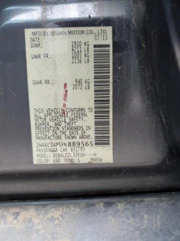 Photo 12 VIN: 1N4AL3AP5FN889565 - NISSAN ALTIMA 