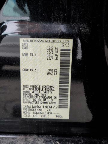 Photo 11 VIN: 1N4AL3AP5GC140472 - NISSAN ALTIMA 2.5 