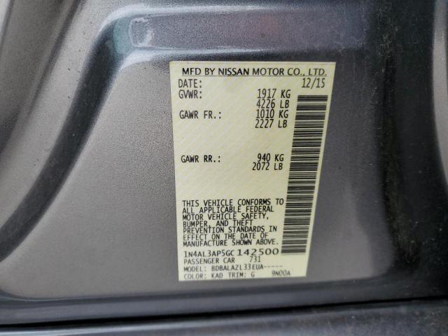 Photo 11 VIN: 1N4AL3AP5GC142500 - NISSAN ALTIMA 