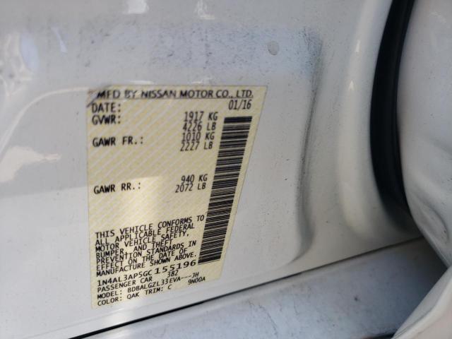 Photo 9 VIN: 1N4AL3AP5GC155196 - NISSAN ALTIMA 2.5 