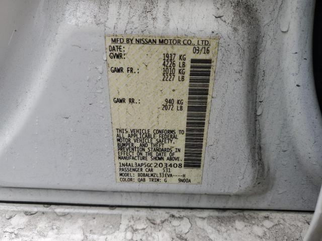 Photo 9 VIN: 1N4AL3AP5GC203408 - NISSAN ALTIMA 2.5 