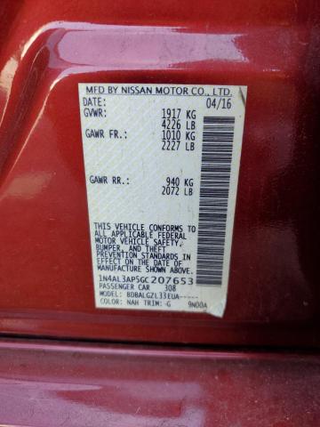 Photo 11 VIN: 1N4AL3AP5GC207653 - NISSAN ALTIMA 