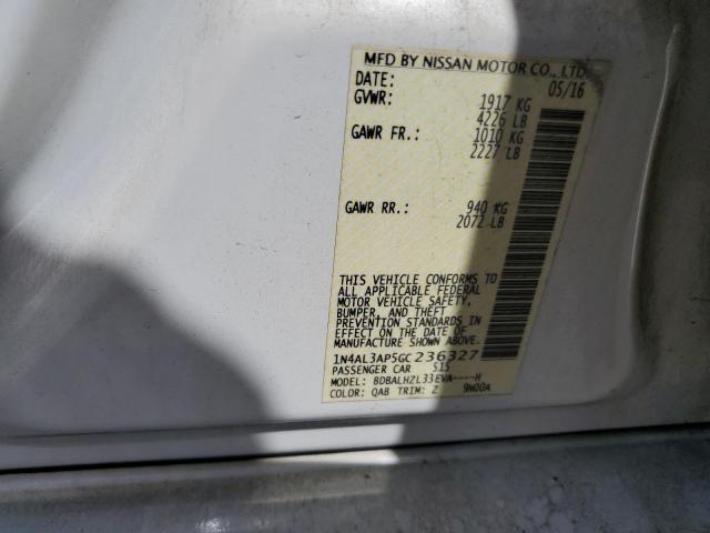 Photo 11 VIN: 1N4AL3AP5GC236327 - NISSAN ALTIMA 