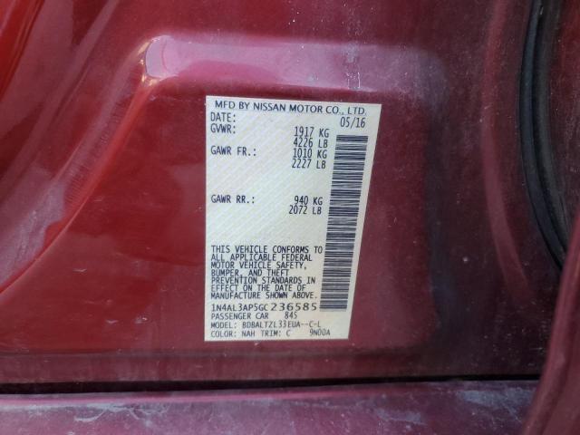 Photo 11 VIN: 1N4AL3AP5GC236585 - NISSAN ALTIMA 