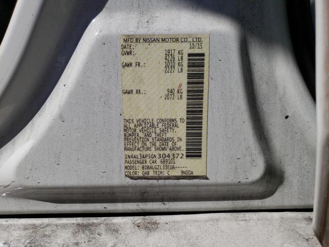 Photo 12 VIN: 1N4AL3AP5GN304372 - NISSAN ALTIMA 2.5 