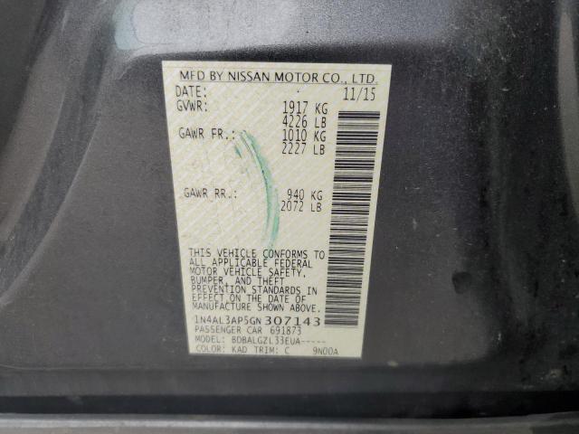 Photo 11 VIN: 1N4AL3AP5GN307143 - NISSAN ALTIMA 2.5 