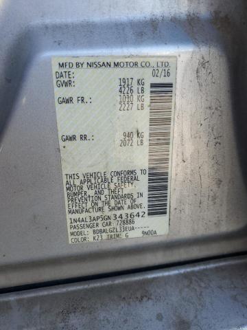 Photo 12 VIN: 1N4AL3AP5GN343642 - NISSAN ALTIMA 2.5 