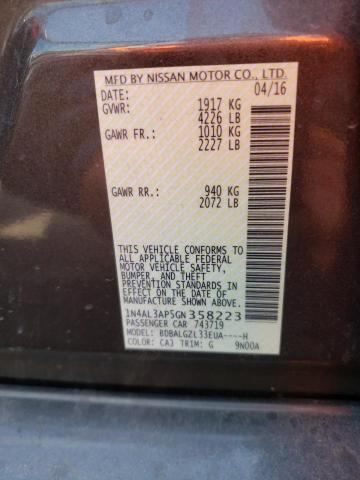 Photo 11 VIN: 1N4AL3AP5GN358223 - NISSAN ALTIMA 2.5 