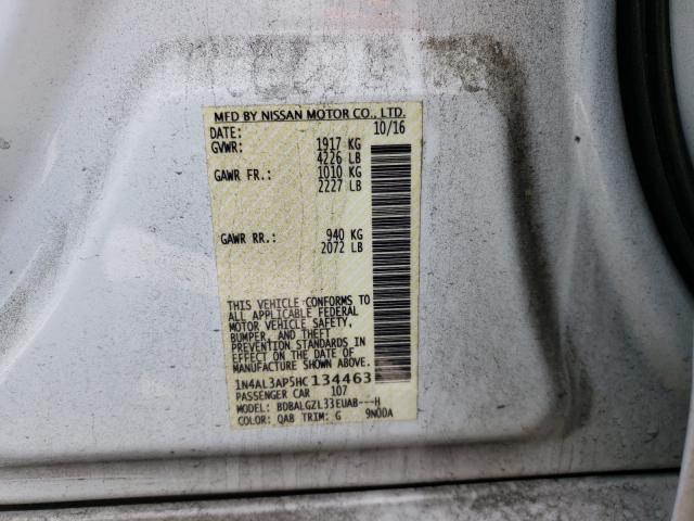 Photo 9 VIN: 1N4AL3AP5HC134463 - NISSAN ALTIMA 2.5 