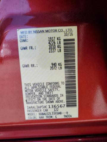 Photo 11 VIN: 1N4AL3AP5HC136567 - NISSAN ALTIMA 