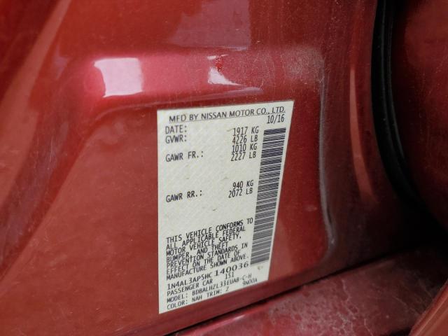 Photo 9 VIN: 1N4AL3AP5HC140036 - NISSAN ALTIMA 2.5 