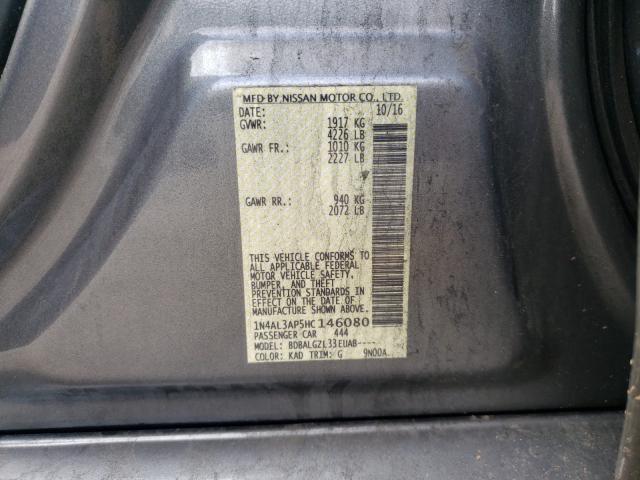 Photo 9 VIN: 1N4AL3AP5HC146080 - NISSAN ALTIMA 2.5 