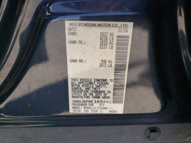 Photo 9 VIN: 1N4AL3AP5HC169441 - NISSAN ALTIMA 2.5 