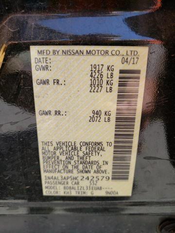 Photo 11 VIN: 1N4AL3AP5HC242579 - NISSAN ALTIMA 2.5 