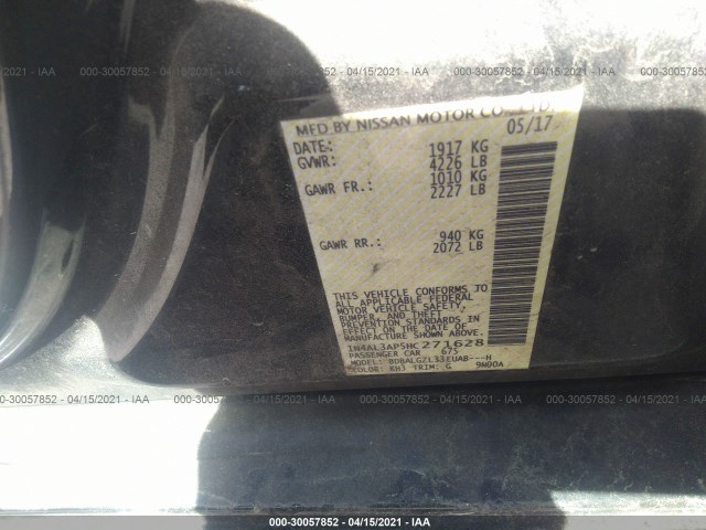 Photo 8 VIN: 1N4AL3AP5HC271628 - NISSAN ALTIMA 