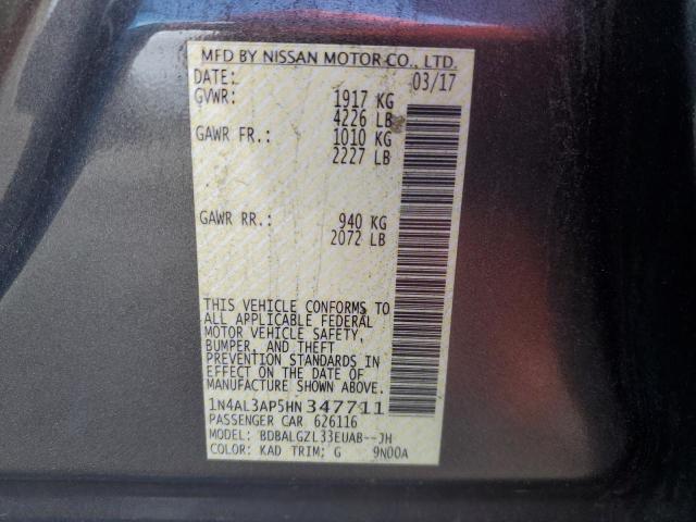 Photo 11 VIN: 1N4AL3AP5HN347711 - NISSAN ALTIMA 