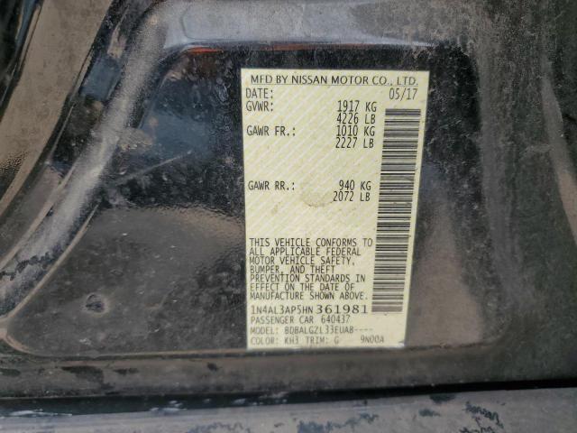 Photo 11 VIN: 1N4AL3AP5HN361981 - NISSAN ALTIMA 2.5 