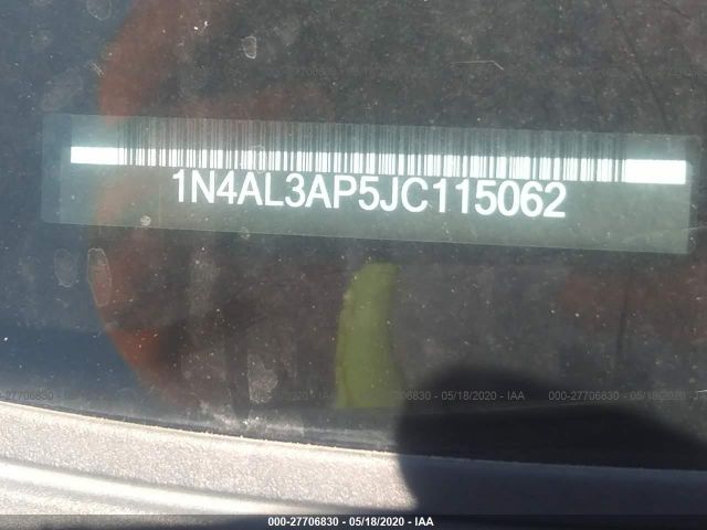 Photo 8 VIN: 1N4AL3AP5JC115062 - NISSAN ALTIMA 