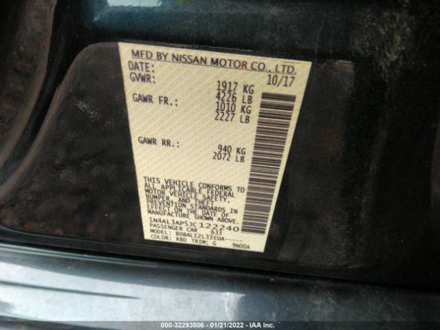 Photo 8 VIN: 1N4AL3AP5JC122240 - NISSAN ALTIMA 