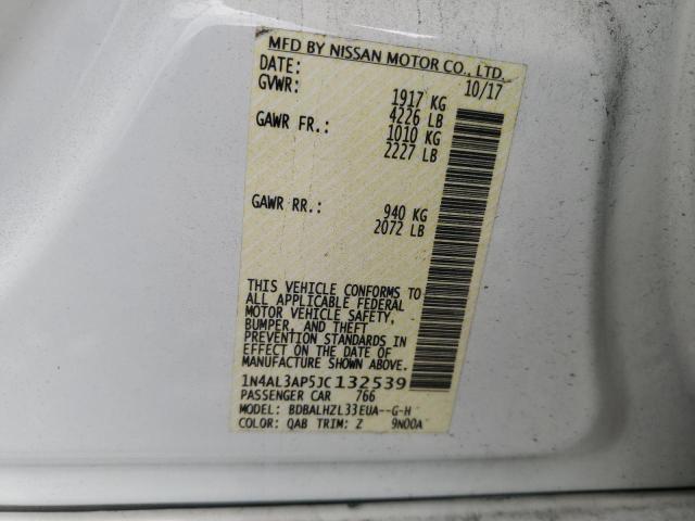 Photo 11 VIN: 1N4AL3AP5JC132539 - NISSAN ALTIMA 