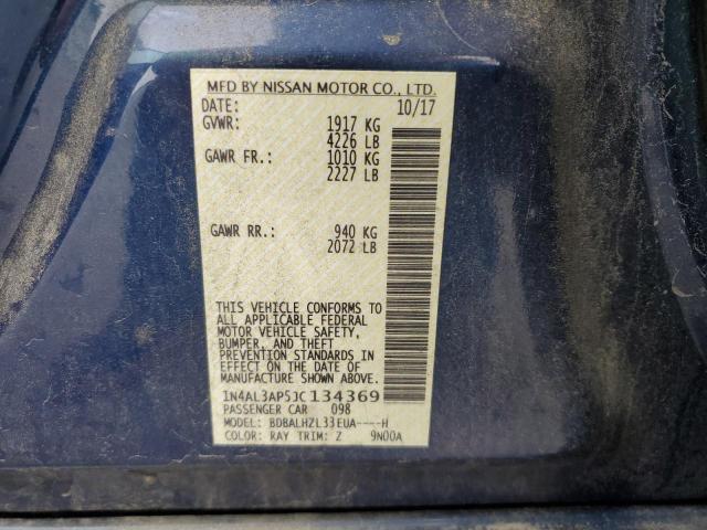 Photo 12 VIN: 1N4AL3AP5JC134369 - NISSAN ALTIMA 2.5 