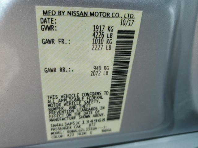 Photo 12 VIN: 1N4AL3AP5JC134968 - NISSAN ALTIMA 