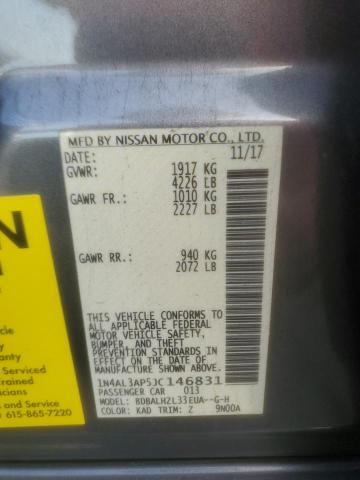 Photo 11 VIN: 1N4AL3AP5JC146831 - NISSAN ALTIMA 2.5 