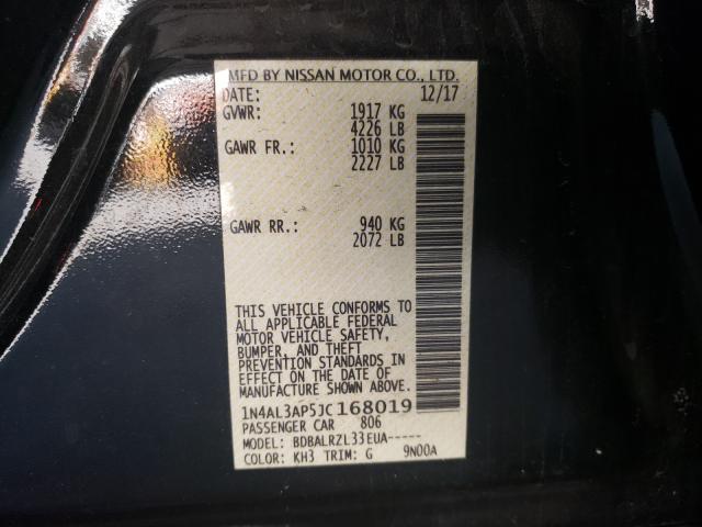 Photo 9 VIN: 1N4AL3AP5JC168019 - NISSAN ALTIMA 