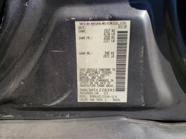 Photo 9 VIN: 1N4AL3AP5JC228395 - NISSAN ALTIMA 2.5 