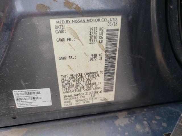 Photo 12 VIN: 1N4AL3AP5JC232866 - NISSAN ALTIMA 2.5 