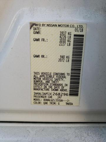 Photo 12 VIN: 1N4AL3AP5JC268296 - NISSAN ALTIMA 