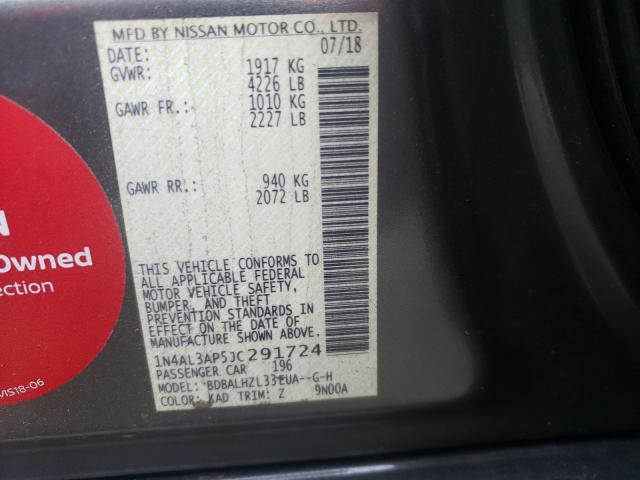 Photo 9 VIN: 1N4AL3AP5JC291724 - NISSAN ALTIMA 2.5 