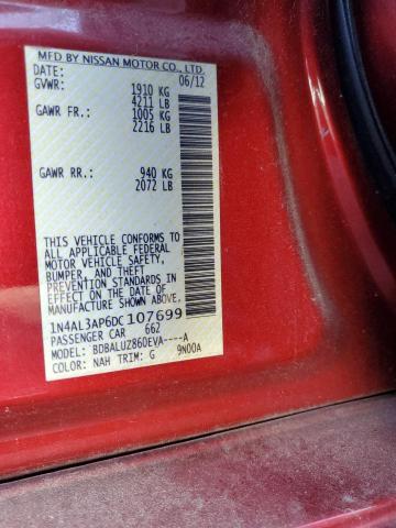 Photo 11 VIN: 1N4AL3AP6DC107699 - NISSAN ALTIMA 