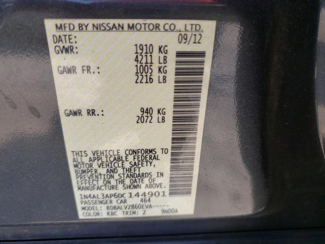 Photo 9 VIN: 1N4AL3AP6DC144901 - NISSAN ALTIMA 2.5 