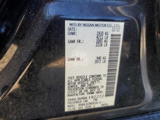 Photo 12 VIN: 1N4AL3AP6DC192222 - NISSAN ALTIMA 2.5 