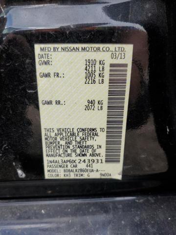 Photo 12 VIN: 1N4AL3AP6DC243931 - NISSAN ALTIMA 2.5 